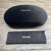 Tom Ford Black Velvet Eyeglass Sunglass Case Cleaning Cloth KG JD - $7.92
