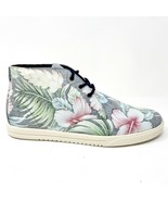 Clae Strayhorn Textile Black Floral Hawaiian Canvas Mens Casual Sneakers - $54.95