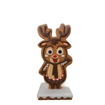 Gingerbread Reindeer Cookie Over Sized Statue - £1,092.35 GBP