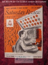 Saturday Review November 3 1956 D M White Elmo Roper Nicholas Monsarrat - £11.37 GBP