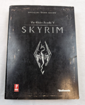 Original Elder Scrolls V: Skyrim Prima Official Game Guide 655 pages &amp; Map - £15.82 GBP