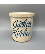 Robinson Ransbottom High Jar 1qt Jackie&#39;s Kitchen Crock Stoneware Utensi... - $27.15 CAD