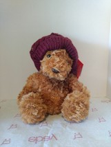 Aurora Bear with Knit Cap Plush - 8&quot; - £8.84 GBP