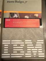 IBM Software Home Budget jr Manual, Software &amp; Case 1983 - £15.14 GBP