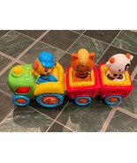 English/Spanish Happy Kid Toy Group Toy Train w/Music &amp; Lights *Pre-Owne... - $19.63 CAD