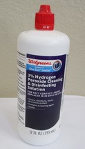 Walgreens 3% Hydrogen Peroxide Contact Lenses Cleaning Solution - $12.86