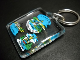 Montgomery Alabama Key Chain The Heart Of Dixie Souvenir from Hong Kong - $7.99