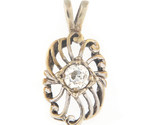 Women&#39;s Charm 14kt Yellow and White Gold 355768 - £240.47 GBP