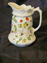 Vintage James Kent Old Foley Strawberry Pattern Pitcher - $30.00