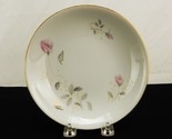 Abalone China Shallow Bowl, 7 1/2&quot;, Flamingo Rose Floral Pattern, Made i... - $14.65