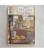 Simplicity Home Pattern 8693 Kitchen Accessories sew Sunflowers Shirley ... - £5.52 GBP