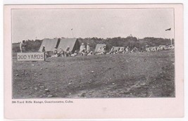 Rifle Range #2 Military Guantanamo Cuba 1905c postcard - £5.82 GBP