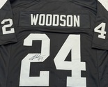 Charles Woodson Signed Las Vegas Raiders Football Jersey COA - $249.00
