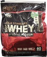 Optimum Nutrition 100 % Whey Chocolate Gold Standrad, 5.64 Pound - $99.77 CAD