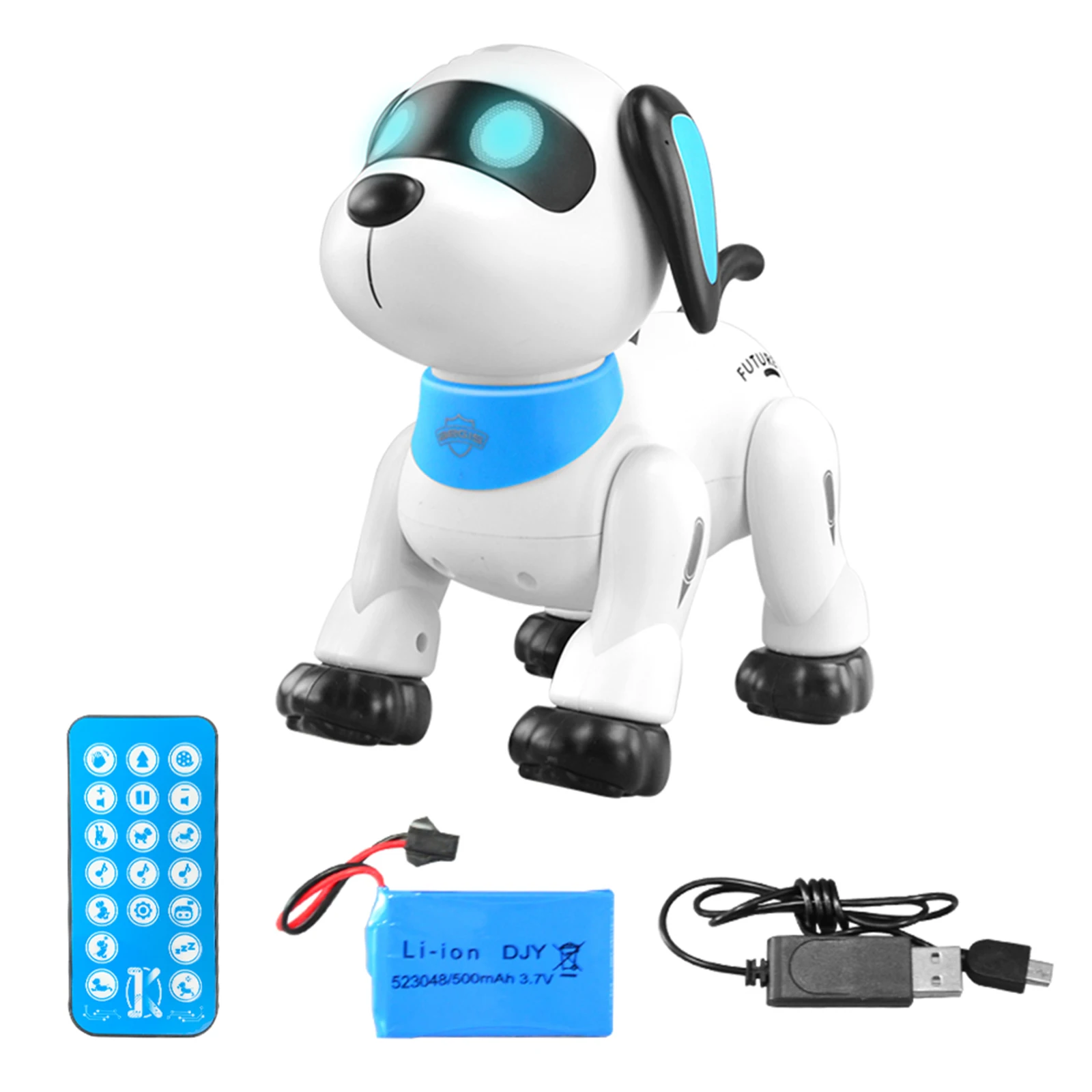 Able gesture sensing rc dancing robot dog with voice app control for boys kids birthday thumb200