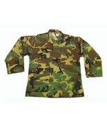 NEW TRU-SPEC WOODLAND BDU COLD WEATHER UNIFORM BLOUSE JACKET LARGE REGULAR - £22.92 GBP