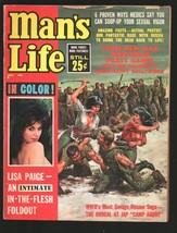 Man&#39;s Life 5/1963-POW Camp girl fight cover-Bringing the dead back to li... - $52.62