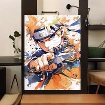 Naruto Uzumki Ninja Kunai Aluminum wall decor Metal Art Print Poster Pla... - $13.63 CAD+