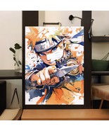 Naruto Uzumki Ninja Kunai Aluminum wall decor Metal Art Print Poster Pla... - $13.63 CAD+
