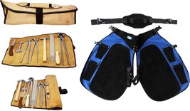 Horse Farrier Tool Equine Hoof Care Tool Kit W/Apron 98498 - £129.07 GBP