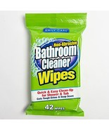 Daily Care 2357778 Bathroom Cleaner Wipes - 42 Count - Case of 24 - $54.45 CAD