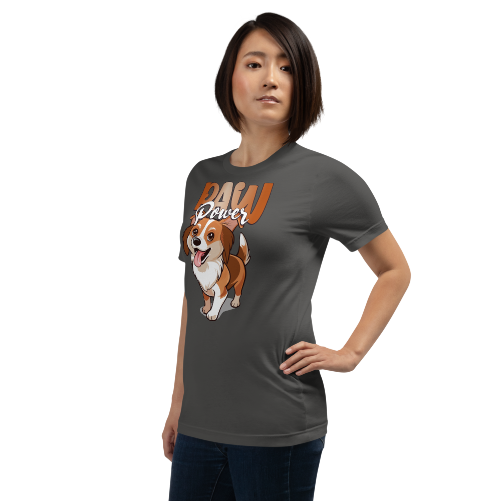 Unisex T-Shirt – Paw Power Asphalt Item image 6