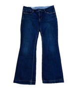Gap 1969 Jeans Womens 30 Blue Long and Lean Low Rise Dark Wash Stretch D... - $414.78 MXN