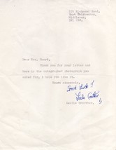 Leslie crowther vintage hand signed autograph letter 165872 p thumb200