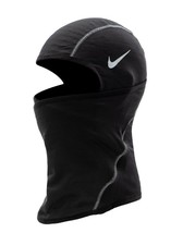 Nike Therma-Fit Hood 4.0 Neck Warmer Unisex Sportswear Black Silver DX7874-082 - £45.09 GBP