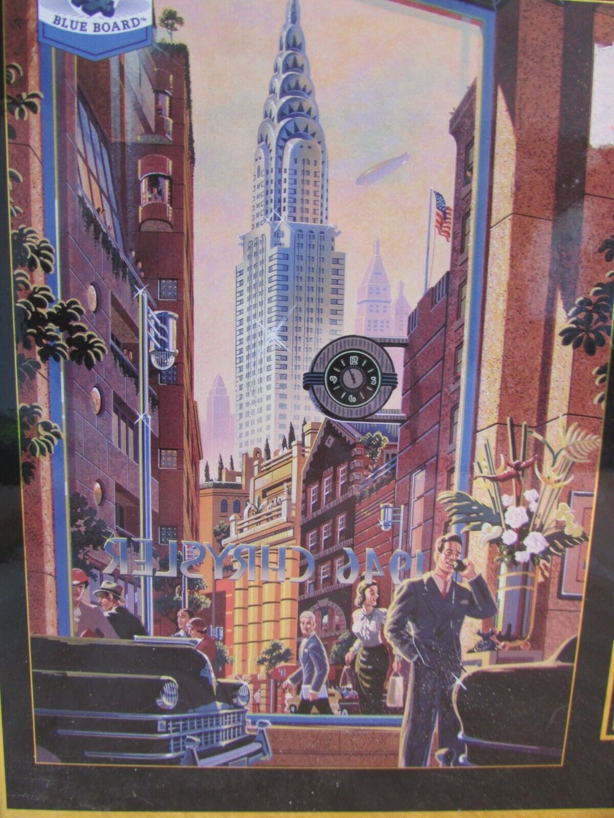 Primary image for 500 Pc Jigsaw Puzzle  BIG BEN THE CHRYSLER 1946 -POSTER INCLUDED