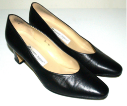 Vintage Etienne Aigner - Taylor - Black Leather Pumps - Made In Spain - 9W - £18.40 GBP