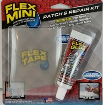 BRAND NEW! Flex Mini Patch and Repair Kit Flex Tape &amp; Glue for Patio Pool Spa  - £11.82 GBP