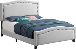 Coaster Home Furnishings Hamden Eastern King Upholstered Bed Beige Panel - £412.97 GBP
