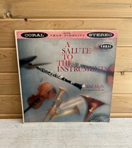 A Salute to the Instruments Jazz Vinyl Coral Record LP 33 RPM 12&quot; - $19.99