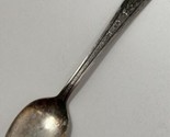 Hawthorne Silverplate VTG 6&quot; Spoon Wallace Oneida Floral Design - £15.44 GBP