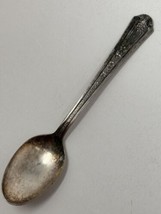 Hawthorne Silverplate VTG 6&quot; Spoon Wallace Oneida Floral Design - £15.49 GBP