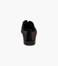 Stacy Adams Starleigh Rhinestone Plain Toe Slip On Black and Gold 25685-715 image 7
