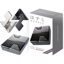Hanayama L1 Cast Huzzle Brain Teaser Puzzle - Diamond - £23.18 GBP