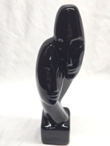 Vintage Devotion Ceramic Sculpture Man Woman Faces Love Modern Art Deco ... - €12,85 EUR