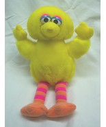 VINTAGE 1995 Playskool Sesame Street BIG BIRD 9&quot; Plush Stuffed Animal Toy - $19.80