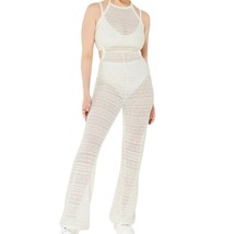 Cream Knit Slip Jumpsuit 1X - £27.25 GBP