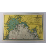 Massachusetts Bay Massachusetts United States Nautical Sonar Chart Map L... - £22.01 GBP