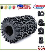 4pcs 1.9 Mud Slingers Tires – 120mm Soft Sticky for Traxxas &amp; Axial Craw... - $1,437.74 MXN