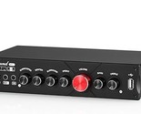 5.1 Channel Bluetooth Amp, Power Audio Amplifier With Optical, Coaxial, ... - $370.99