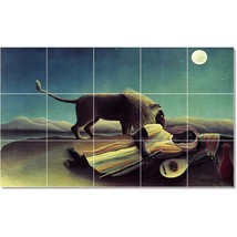 Jean-Jacques Rousseau Poster Art Painting Ceramic Tile Mural BTZ23111 - £120.27 GBP+