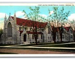 Primo United Presbiteriano Chuch Indiana Pennsylvania Pa Unp Wb Cartolin... - $3.39