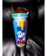 Disney Store Mickey Mouse Snack Drink Bottle Plastic Summer Fun 2016 NEW - $32.07 CAD