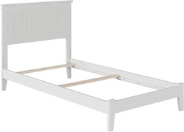 White Twin Xl Afi Nantucket Traditional Bed With Open Footboard And Turbo - £284.56 GBP