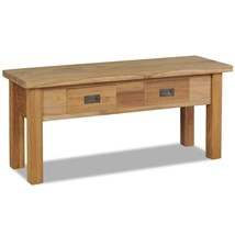 vidaXL Hall Bench Solid Teak 35.4&quot;x11.8&quot;x15.7&quot; - $182.46