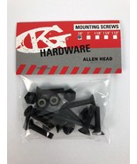 7/8&quot; Skateboard Hardware By Grind King Grindking OEM Allen Head Glitter Top - $2.70 CAD